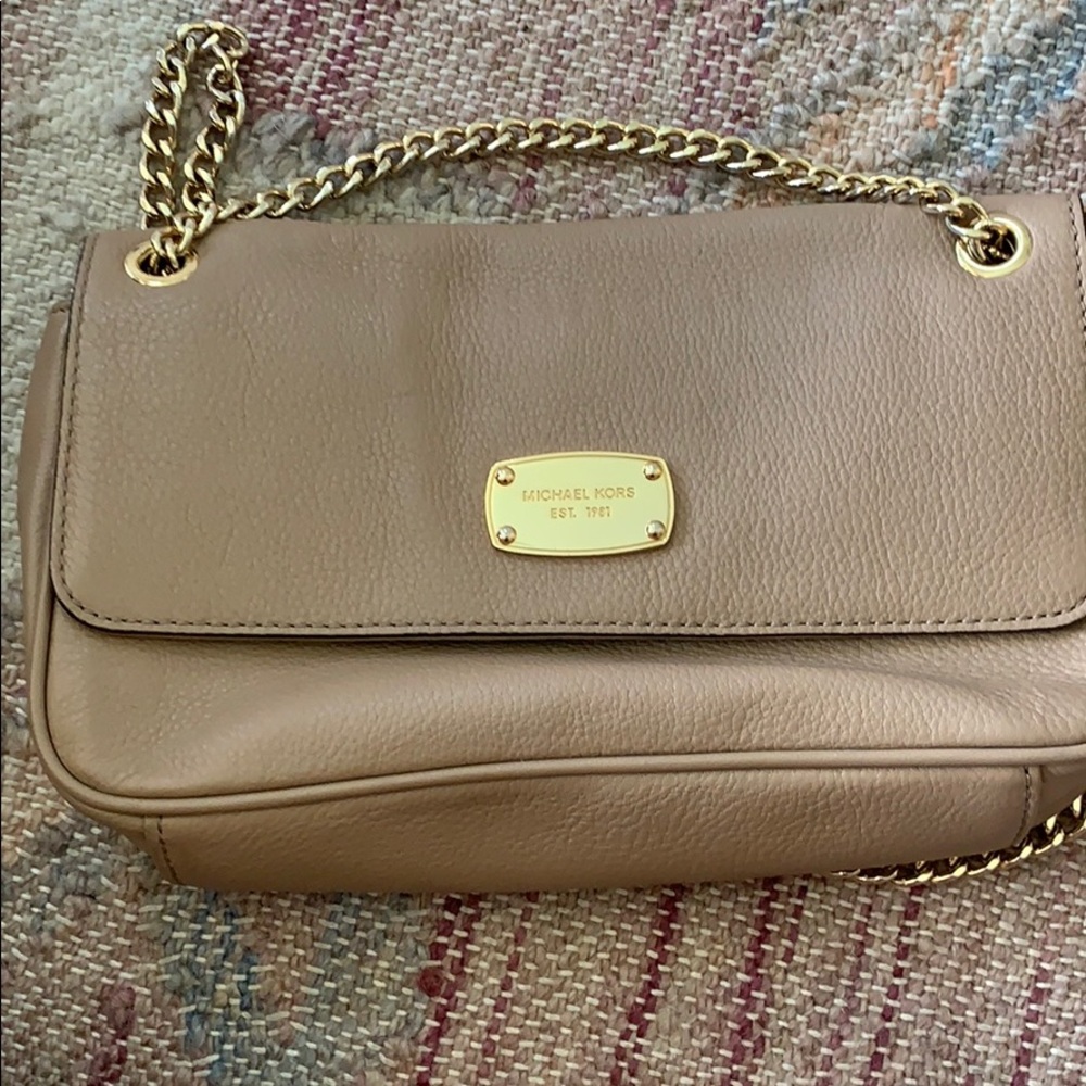 MK khaki crossbody with tags